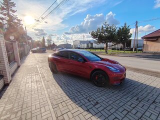 2019 Tesla Model 3 Long Range I, красный, 3500000 рублей, вид 5
