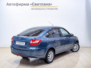 2014 Lada (ВАЗ) Granta I, серый, 414000 рублей, вид 4