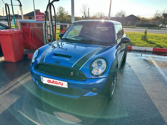 2007 Mini Hatch Cooper S II (R56), синий, 1000000 рублей - вид 4