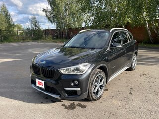 2017 BMW X1 18i sDrive II (F48), чёрный, 1750000 рублей, вид 3