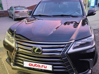 2016 Lexus LX 570 III Рестайлинг 2, чёрный, 8000000 рублей, вид 3