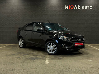 2022 Lada (ВАЗ) Vesta I, чёрный, 1049000 рублей, вид 3
