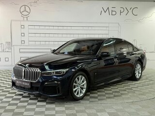 2021 BMW 7 серии Long 740Ld xDrive VI (G11/G12) Рестайлинг, синий, 6700000 рублей, вид 1