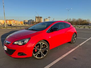 2013 Opel Astra GTC J Рестайлинг, красный, 1150000 рублей, вид 1