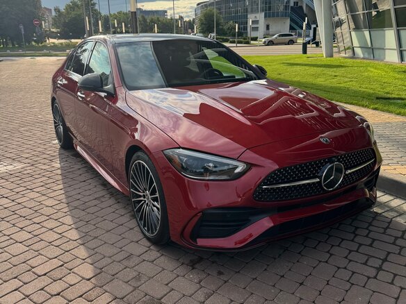 2021 Mercedes-Benz C-Класс 300 V (W206), красный, 3600000 рублей - вид 4