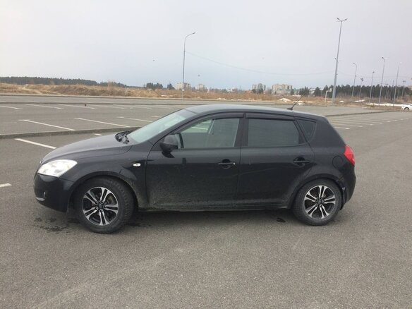 2009 Kia Ceed I, чёрный, 450000 рублей - вид 3