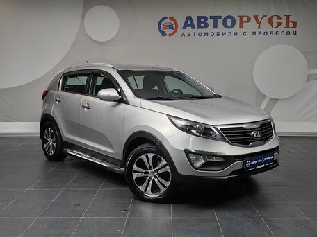 2013 Kia Sportage III, серебристый, 899000 рублей, вид 1