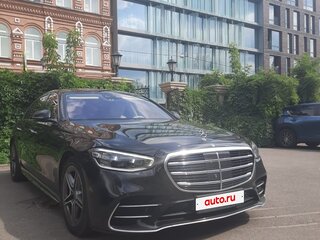 2021 Mercedes-Benz S-Класс 350 d Long 4MATIC VII (W223), чёрный, 7300000 рублей, вид 1