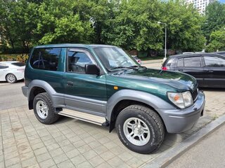 1997 Toyota Land Cruiser Prado 90 Series, зелёный, 2300000 рублей, вид 5