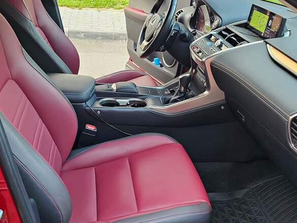 2019 Lexus NX 200 I Рестайлинг, красный, 3650000 рублей - вид 13