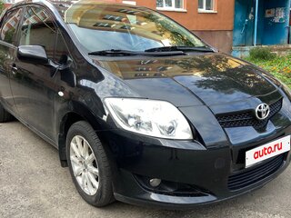 2008 Toyota Auris I, чёрный, 620000 рублей, вид 2
