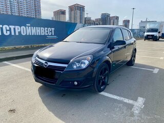 2006 Opel Astra H Рестайлинг, чёрный, 500000 рублей, вид 1