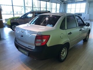 2013 Lada (ВАЗ) Granta I, серебристый, 255000 рублей, вид 4