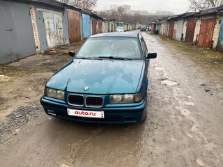 1996 BMW 3 серии Compact 316i III (E36), зелёный, 299999 рублей, вид 4