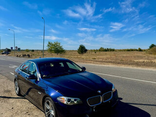 2013 BMW 5 серии 520i VI (F10/F11/F07) Рестайлинг, синий, 2290000 рублей, вид 3