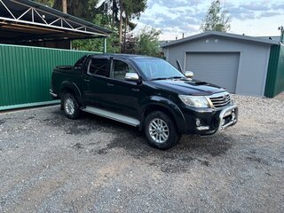 2012 Toyota Hilux VII Рестайлинг, чёрный, 2550000 рублей, вид 2