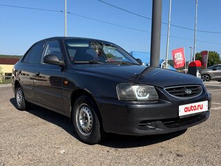 2011 Hyundai Accent ТагАЗ II, чёрный, 425000 рублей, вид 3