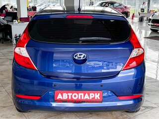 2014 Hyundai Solaris I Рестайлинг, синий, 1139000 рублей, вид 5