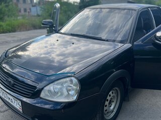 2008 Lada (ВАЗ) Priora I, чёрный, 200000 рублей, вид 4