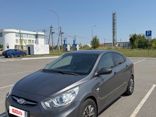 2014 Hyundai Solaris I, чёрный, 640000 рублей, вид 1