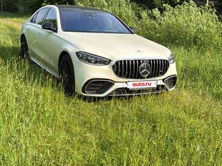 2020 Mercedes-Benz S-Класс 500 Long 4MATIC VII (W223), белый, 7500000 рублей, вид 2