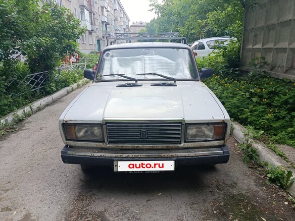 2005 Lada (ВАЗ) 2107, белый - вид 1