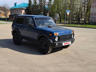 2013 Lada (ВАЗ) 2121 (4x4) I Рестайлинг, синий, 415000 рублей, вид 3