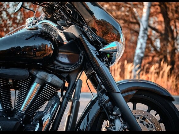 2008 Yamaha XV 1900, чёрный, 930000 рублей - вид 4