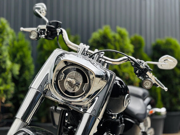 2025 Harley-Davidson Fat Boy, чёрный, 3700000 рублей - вид 14