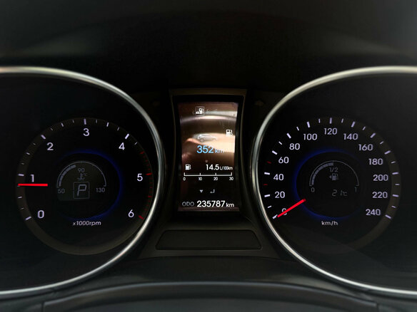 2013 Hyundai Santa Fe III, бежевый - вид 14