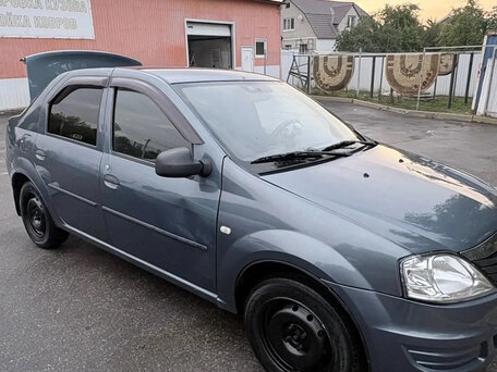 2012 Renault Logan I Рестайлинг, синий, 275000 рублей, вид 3