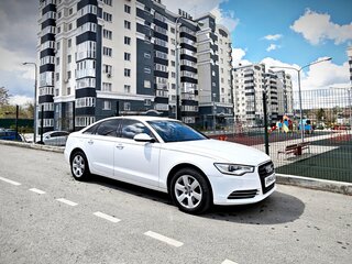 2011 Audi A6 IV (C7), белый, 1490000 рублей, вид 1
