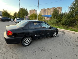 2007 Kia Spectra I Рестайлинг 2, чёрный, 130000 рублей, вид 4