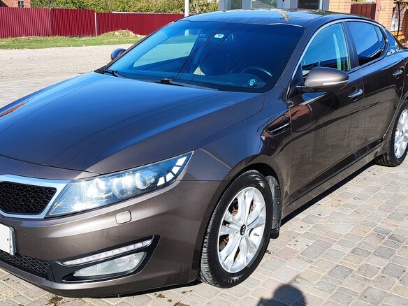 2012 Kia Optima III, золотистый, 1400000 рублей