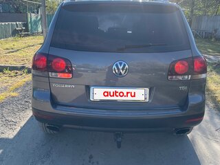 2008 Volkswagen Touareg I Рестайлинг, серый, 1100000 рублей, вид 2