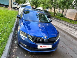 2018 Skoda Octavia III (A7) Рестайлинг, синий, 1800000 рублей, вид 4