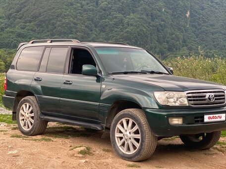 2000 Toyota Land Cruiser 100 Series, зелёный, 1210000 рублей, вид 4