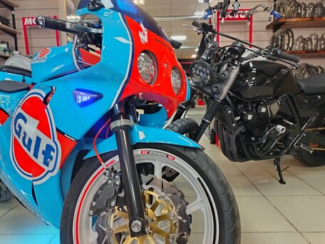 1994 Honda VFR 400, оранжевый, 500000 рублей, вид 3