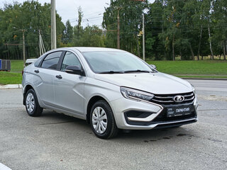 2024 Lada (ВАЗ) Vesta I Рестайлинг (NG), серый, 1147000 рублей, вид 3
