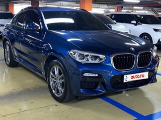 2019 BMW X4 20d II (G02), синий, 5200000 рублей, вид 1