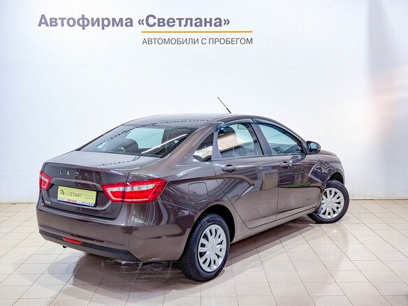 2021 Lada (ВАЗ) Vesta I, коричневый, 1038000 рублей - вид 4