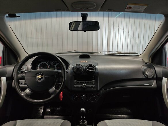 2008 Chevrolet Aveo I Рестайлинг, красный, 323000 рублей - вид 7