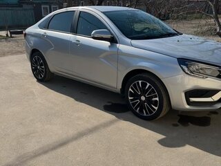 2024 Lada (ВАЗ) Vesta I Рестайлинг (NG), серебристый, 1400000 рублей, вид 4