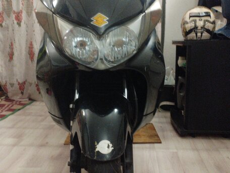 2003 Suzuki Burgman (SkyWave) 250, чёрный, 120000 рублей, вид 1
