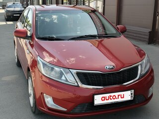 2014 Kia Rio 6-speed III, красный, 698000 рублей, вид 2