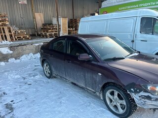 2007 Mazda 3 I (BK) Рестайлинг, красный, 450000 рублей, вид 4
