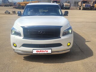 2014 Infiniti QX80 I, белый, 2300000 рублей, вид 3