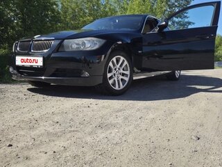 2008 BMW 3 серии 325i V (E90/E91/E92/E93), чёрный, 950000 рублей, вид 2