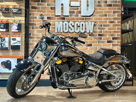2025 Harley-Davidson Fat Boy, чёрный, 6000000 рублей, вид 1