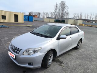 2008 Toyota Corolla Axio X (E140, E150), серый, 650000 рублей, вид 1